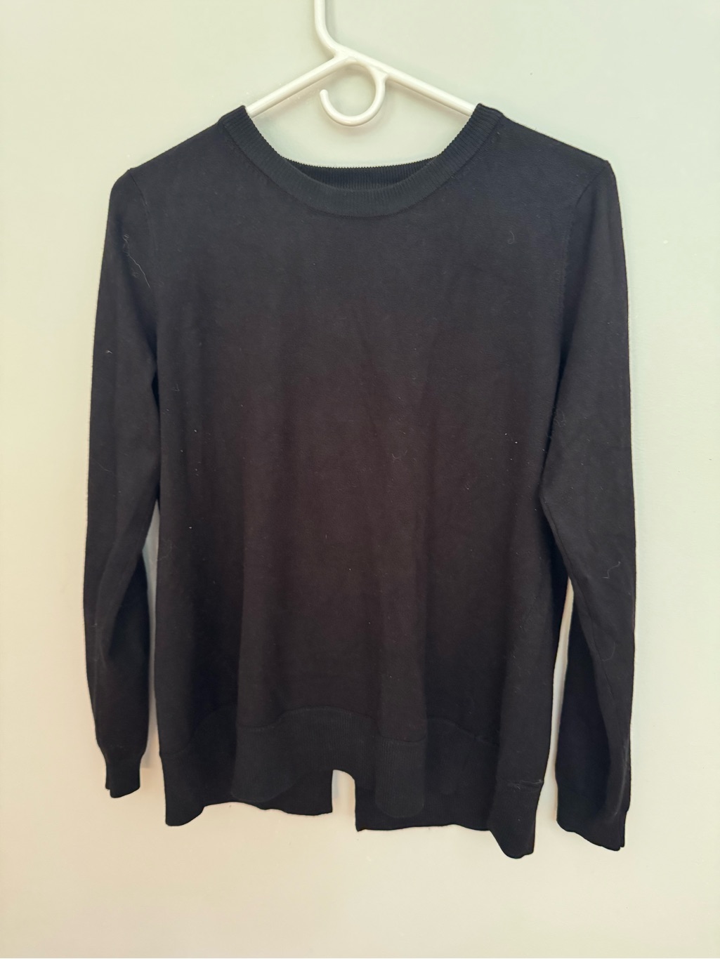Catherine Malandrino Black Crewneck Sweater